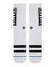 STANCE スタンス ソックス 靴下 ロゴ クルー丈 OG M556D17OGG#WHT(WHT-S)