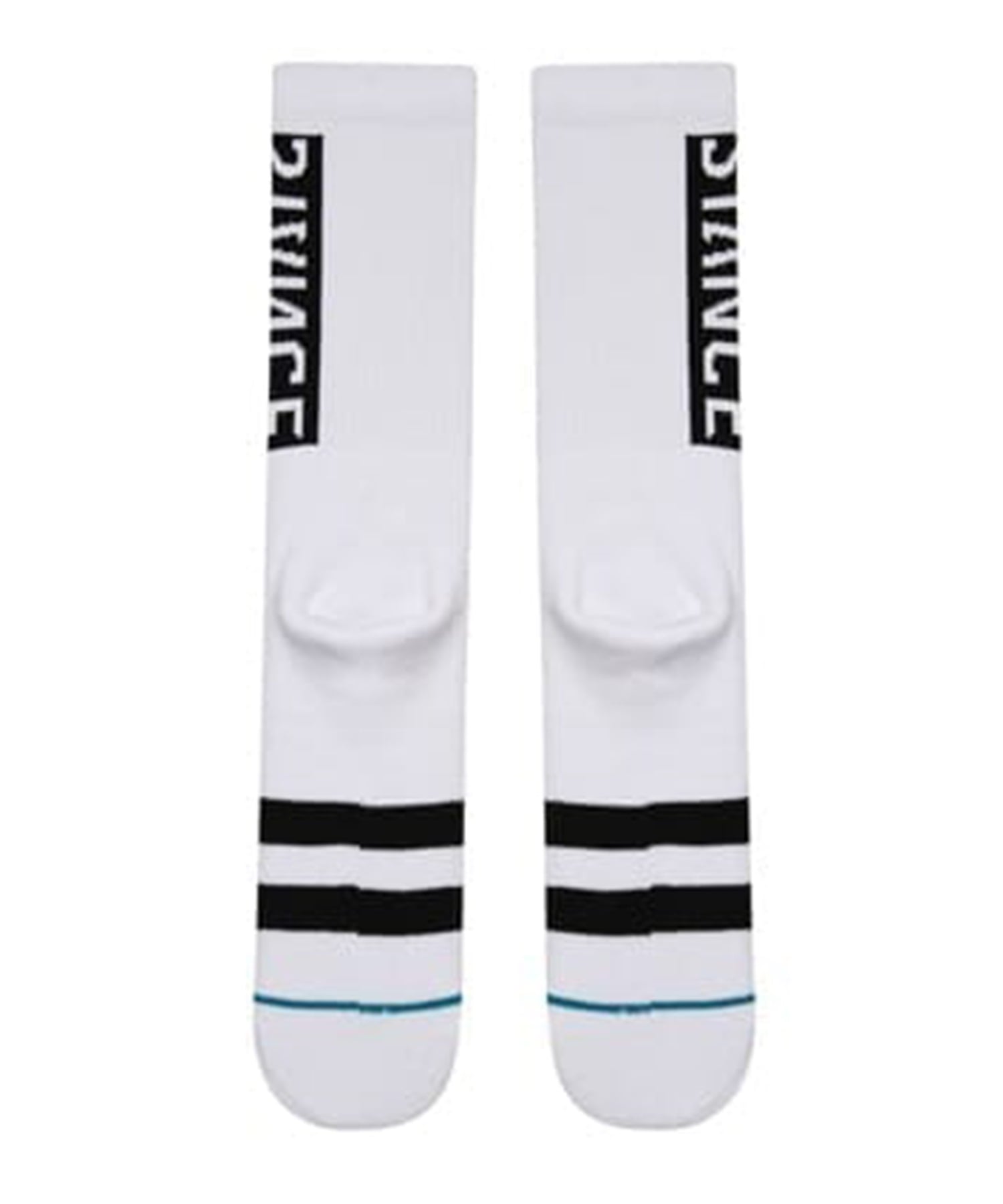 STANCE スタンス ソックス 靴下 ロゴ クルー丈 OG M556D17OGG#WHT(WHT-S)