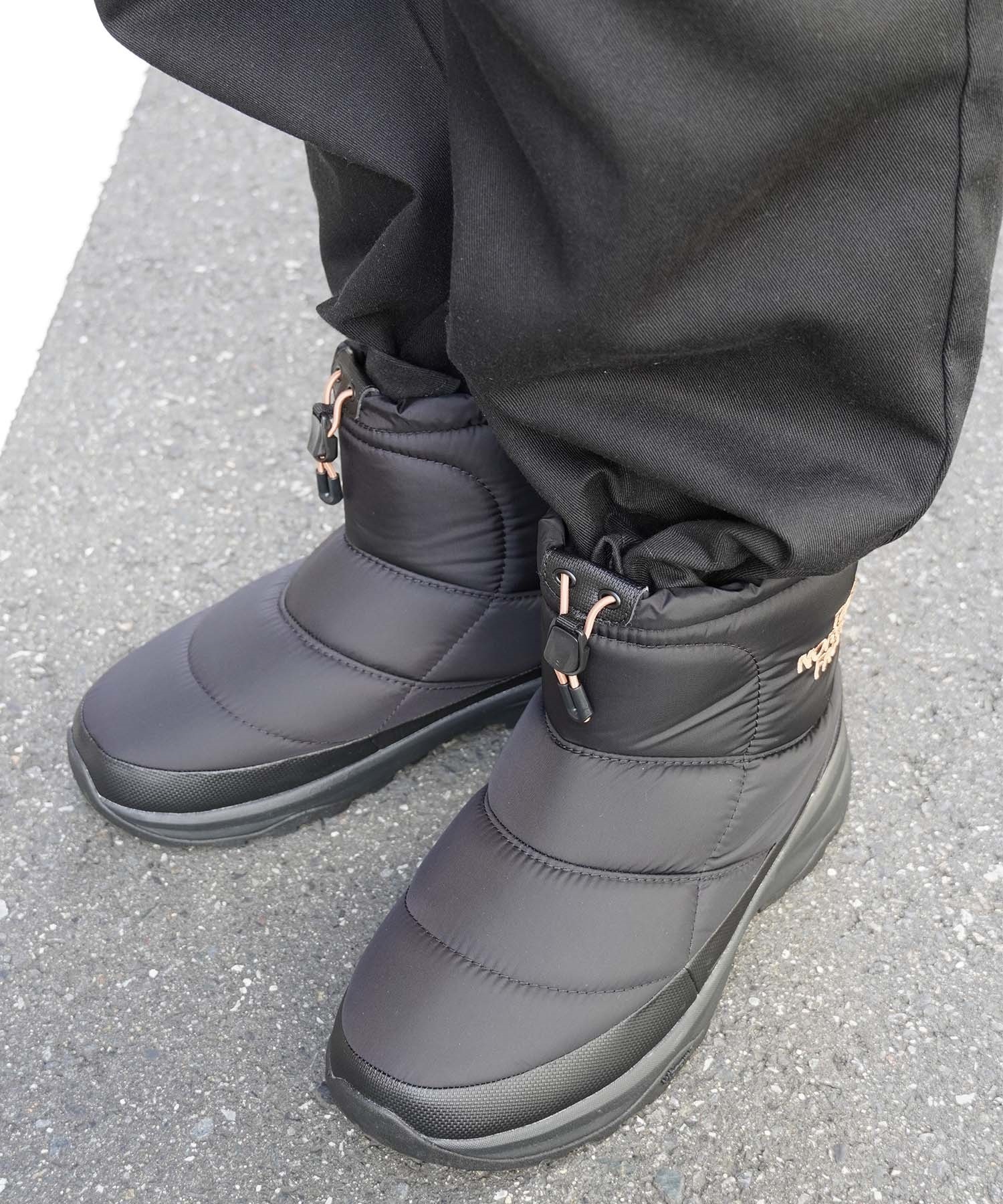 THE NORTH FACE ザ・ノース・フェイス ブーツ メンズ レディース ヌプシ ブーティ ウォータープルーフ ロゴ ショート アークティックグリップ NF52485(KW-23.0cm)