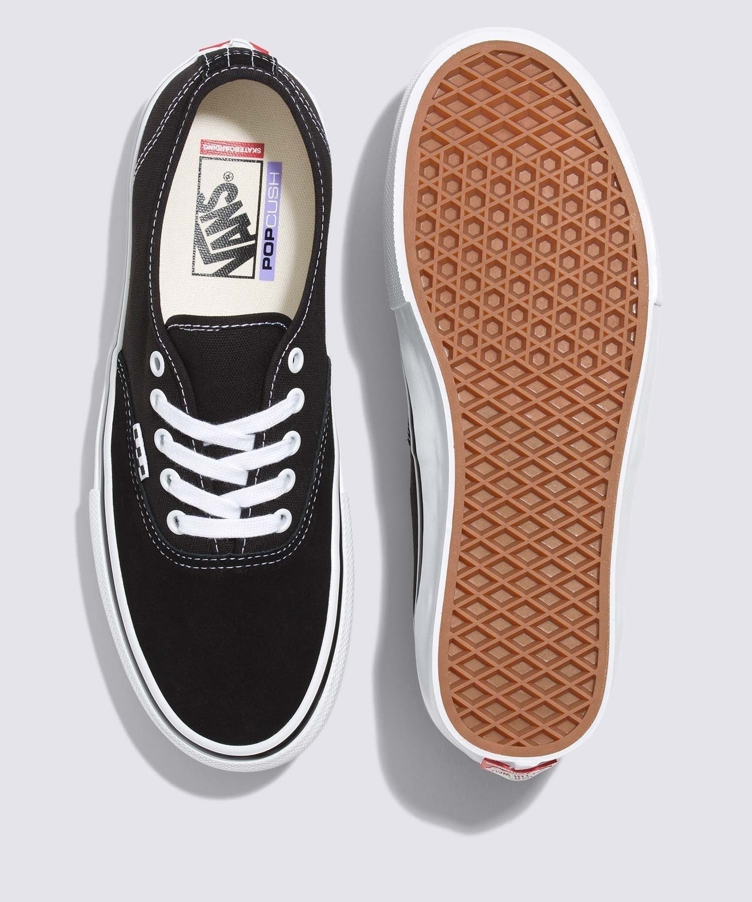 VANS バンズ スニーカー メンズ レディース スケシュー Skate Authentic スケート オーセンティック VN0A5FC8Y28(BK/WT-23.0cm)