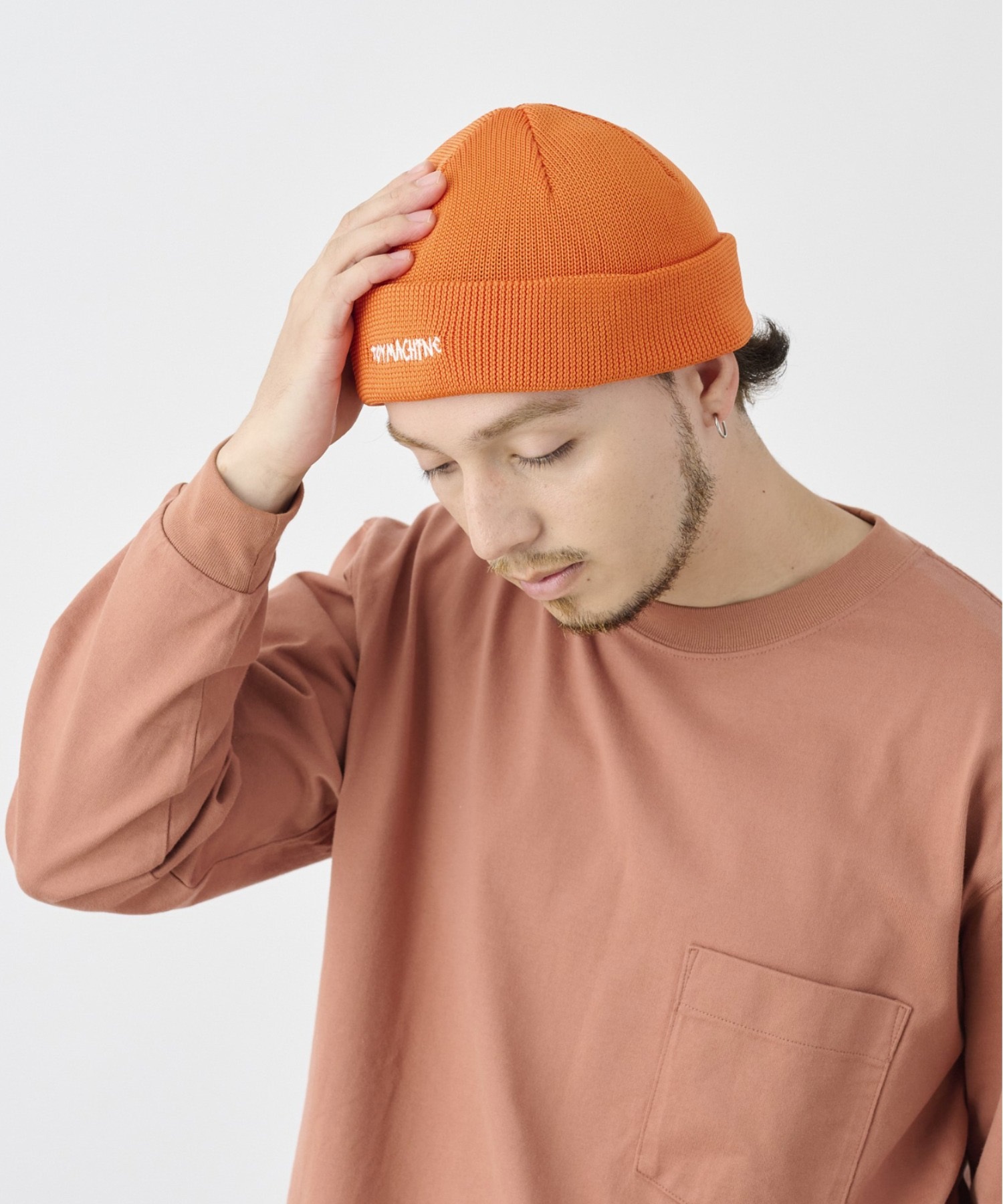 TOY MACHINE トイマシーン ビーニー 帽子 ニットキャップ ニット帽 ダブル シングル 2WAY 241045004(01-FREE)