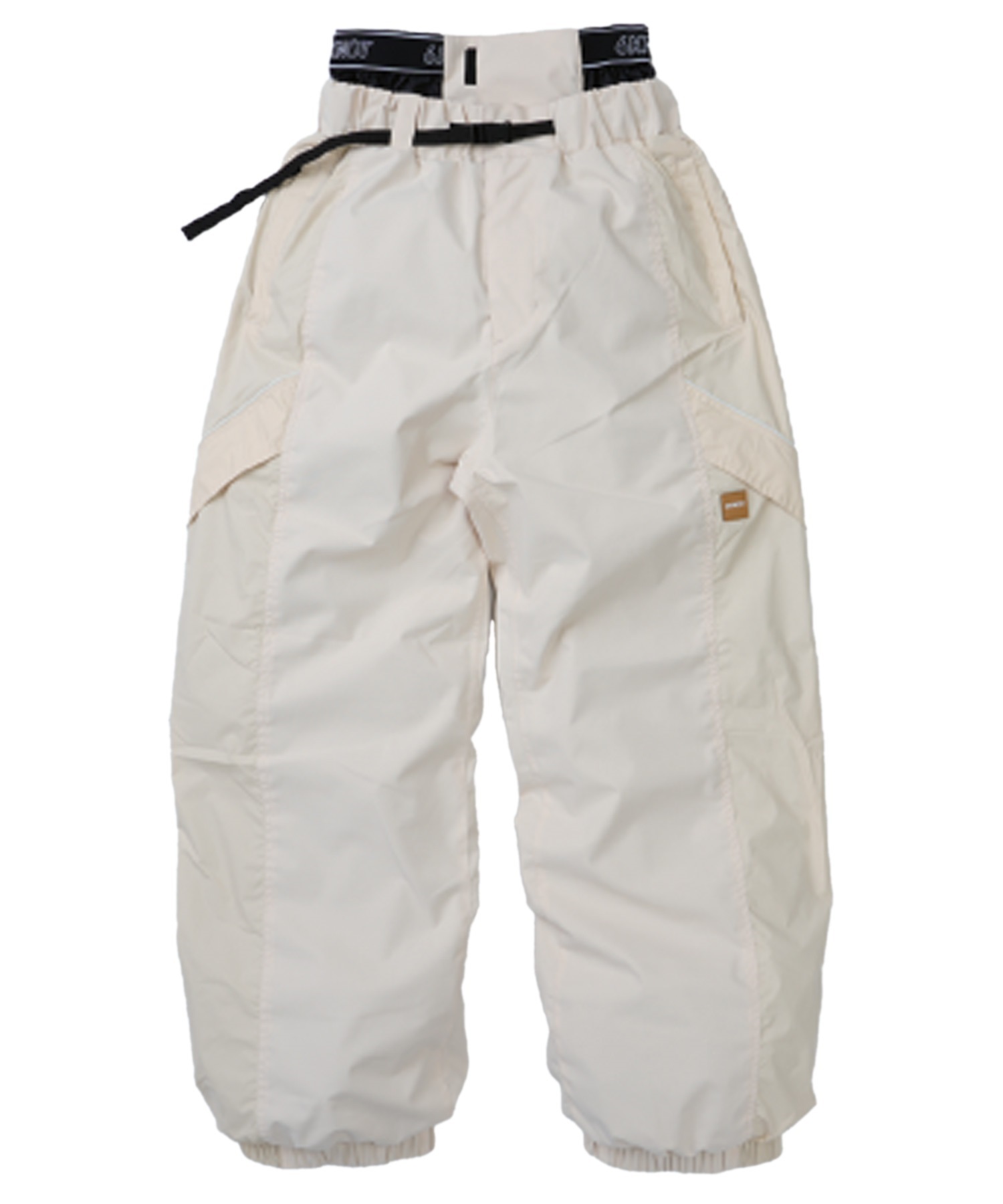 6KNOT シックスノット BRIGHT PANEL スノーボード ウェア パンツ レディース ムラサキスポーツ 25-26モデル LL C28【2526】(IVORY-S)