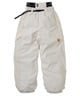 6KNOT シックスノット BRIGHT PANEL スノーボード ウェア パンツ レディース ムラサキスポーツ 25-26モデル LL C28【2526】(IVORY-S)