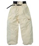 6KNOT シックスノット BRIGHT PANEL スノーボード ウェア パンツ レディース ムラサキスポーツ 25-26モデル LL C28【2526】(IVORY-S)