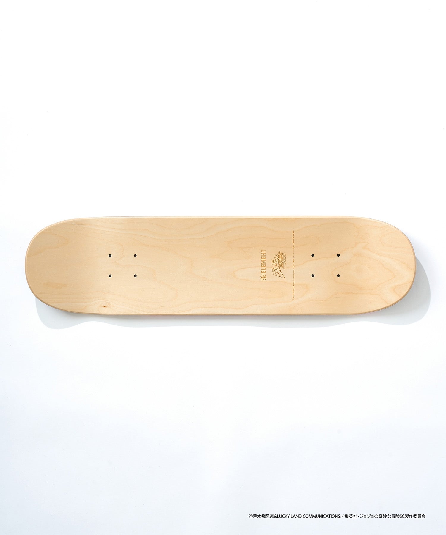 ELEMENT エレメント スケートボード デッキ JOJO コラボ 8inch JOTARO X STAR PLATINUM ムラサキスポーツ JOJOの奇妙な冒険(JOTAR-8inch)