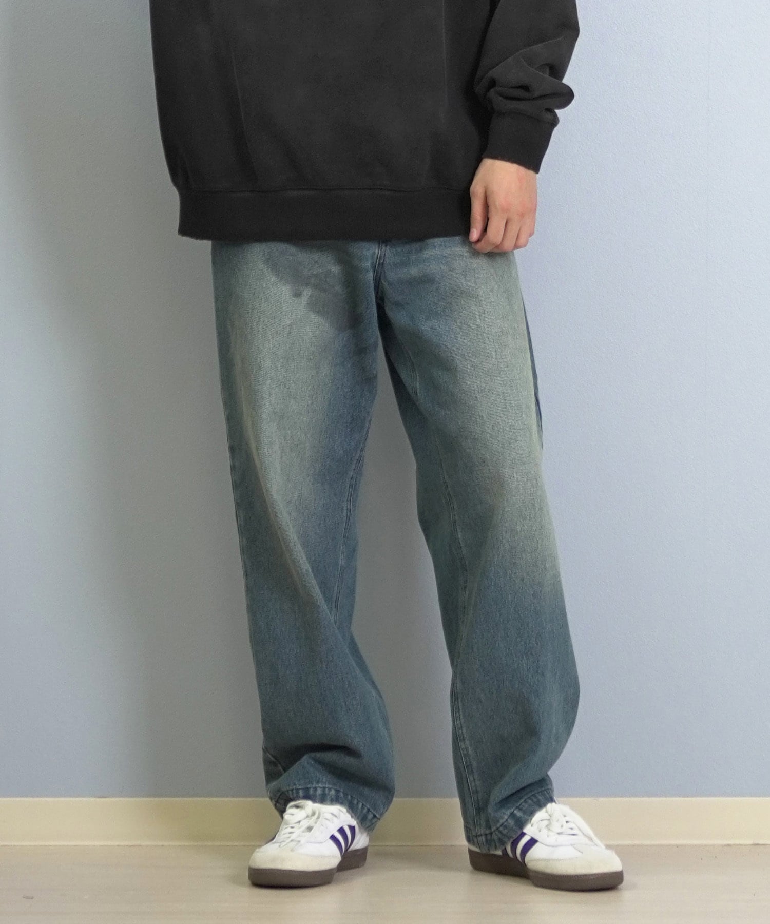 ELEMENT エレメント ロングパンツ メンズ SHOD PANTS HAMMER デニムパンツ BF022-705(BFAD-M)