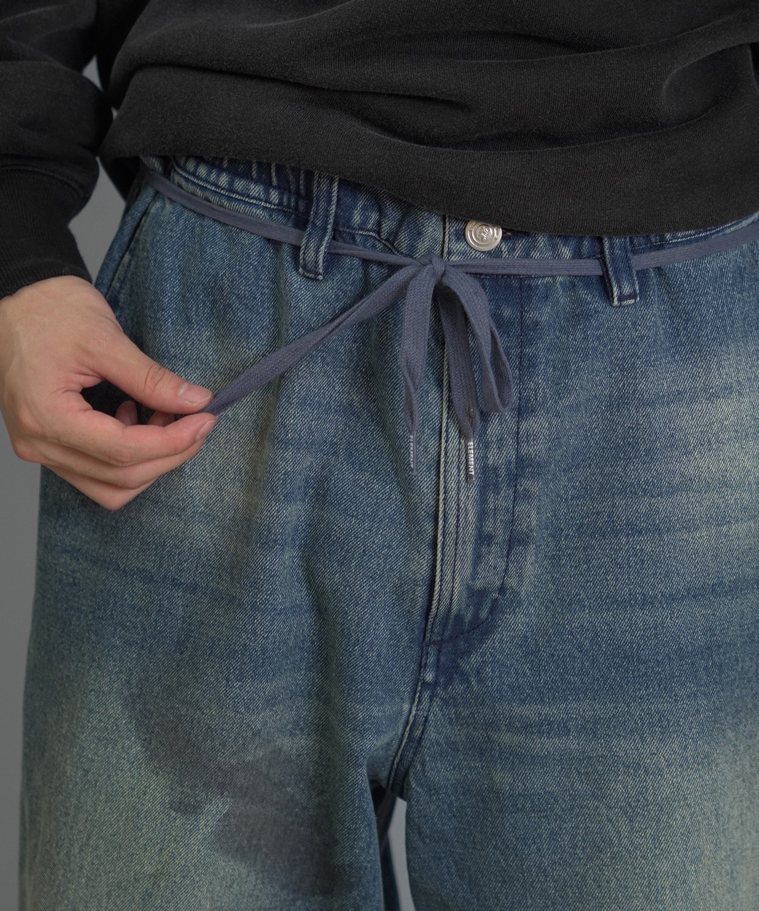 ELEMENT エレメント ロングパンツ メンズ SHOD PANTS HAMMER デニムパンツ BF022-705(BFAD-M)