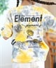 ELEMENT エレメント Tシャツ キッズ 半袖 バックプリント AGE OF SS YOUTH BF025-230(WHT-130cm)