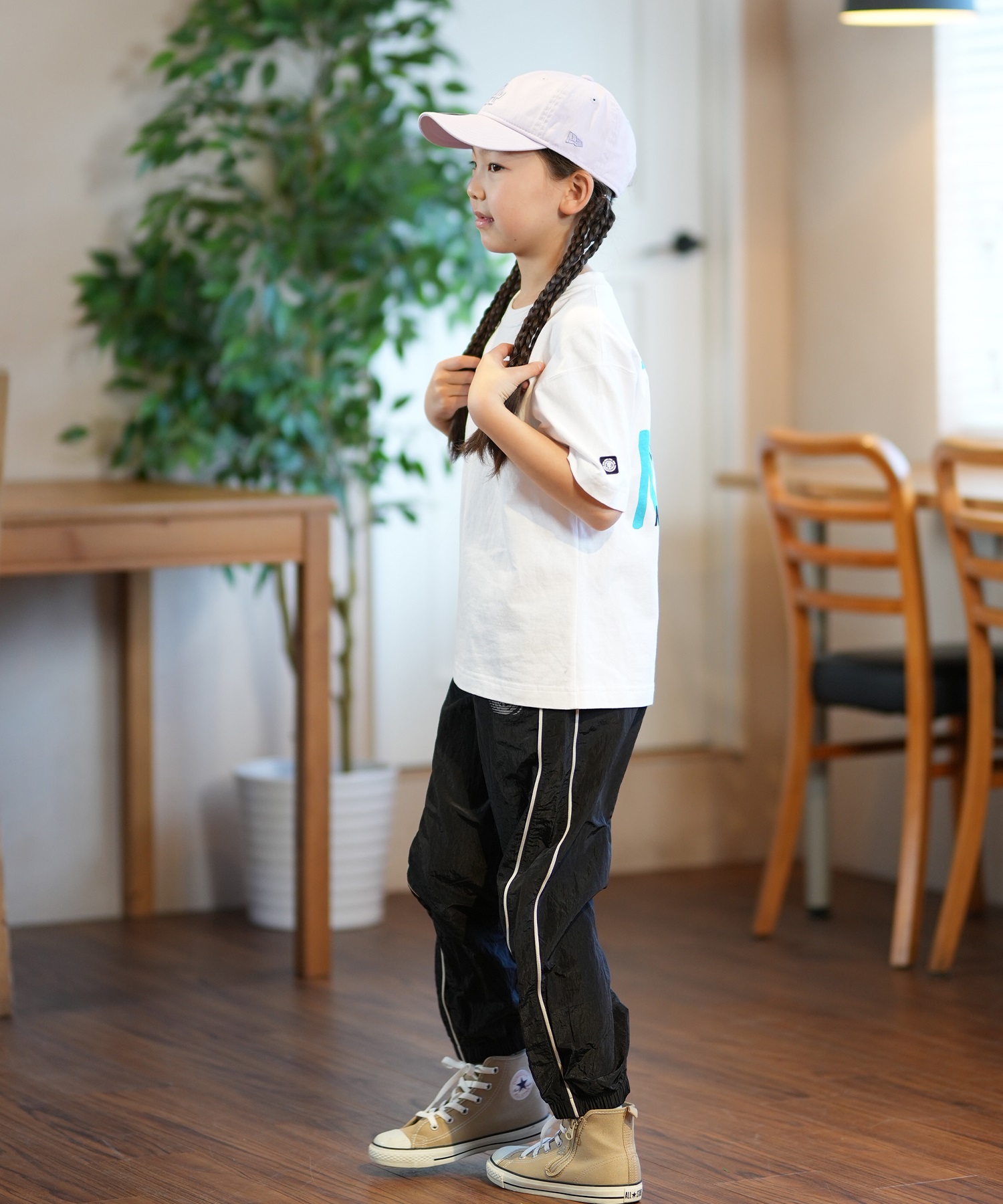 ELEMENT エレメント Tシャツ キッズ 半袖 バックプリント LAYER TAGGING SS YOUTH BF025-232(WHT-130cm)