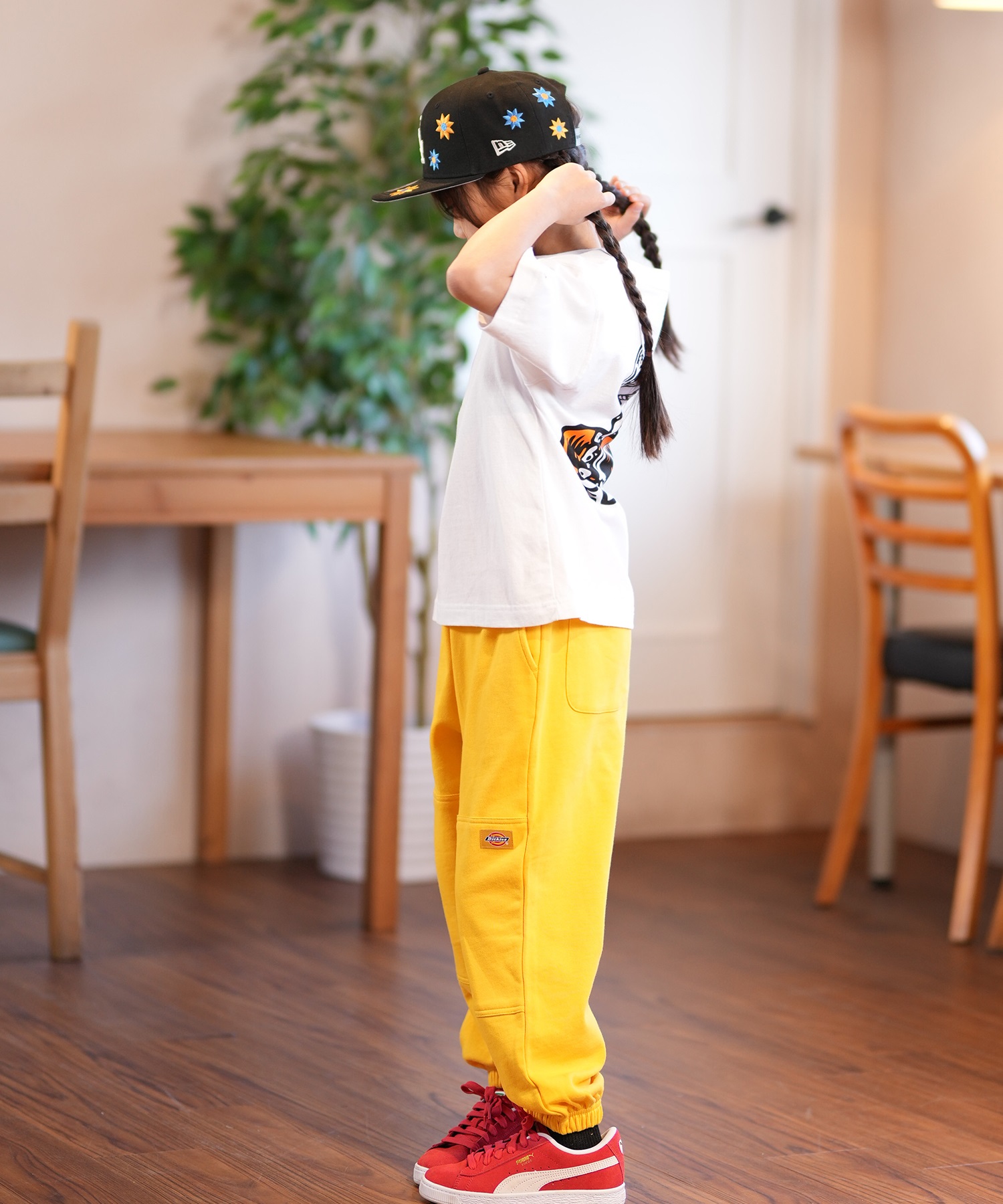 ELEMENT エレメント 半袖 Tシャツ キッズ バックプリント TIMBER 3 SS YOUTH BF025-241(FBK-130cm)