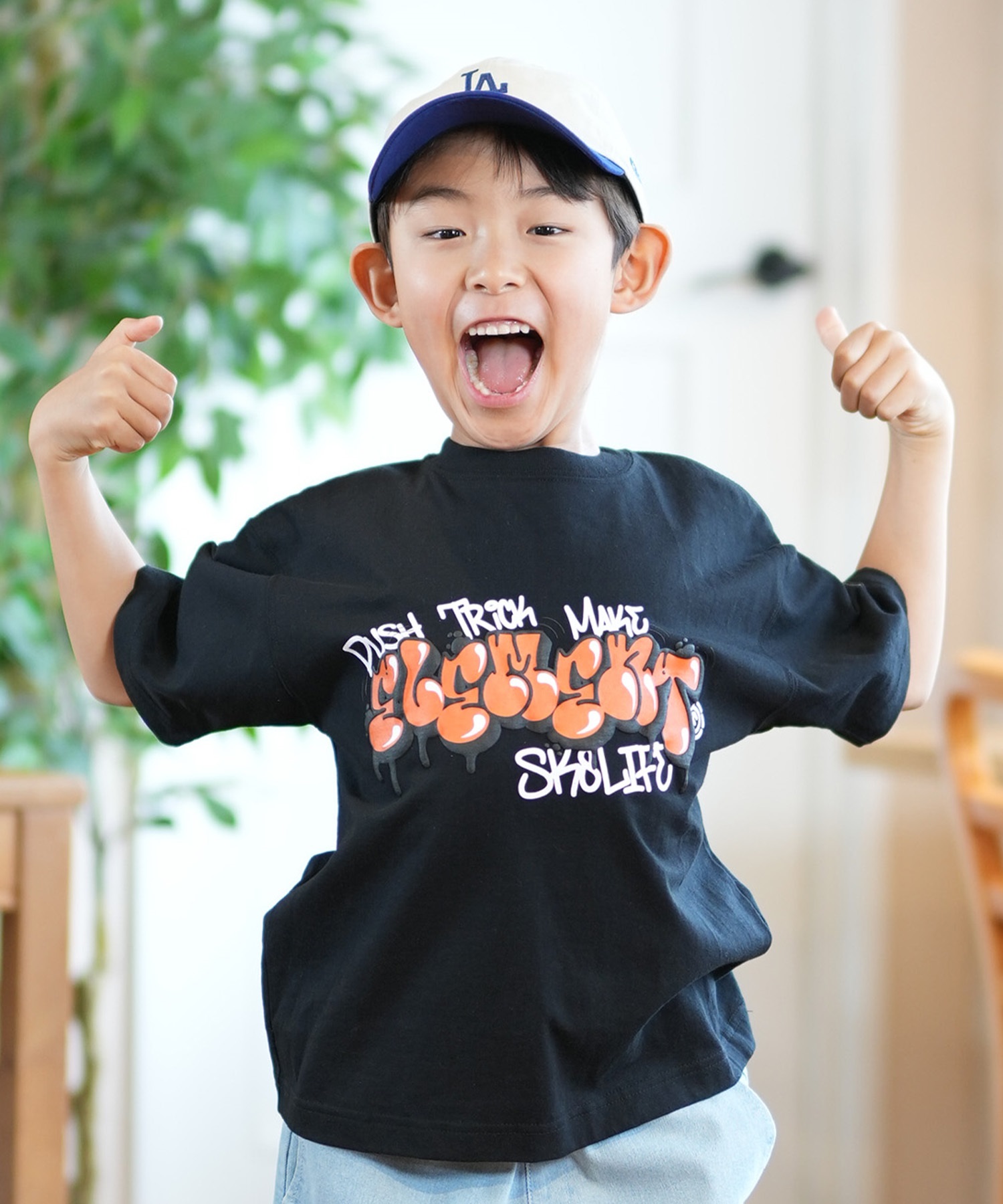 ELEMENT エレメント 半袖 Tシャツ キッズ プリント TAGGING SS YOUTH BF025-243(CHA-130cm)