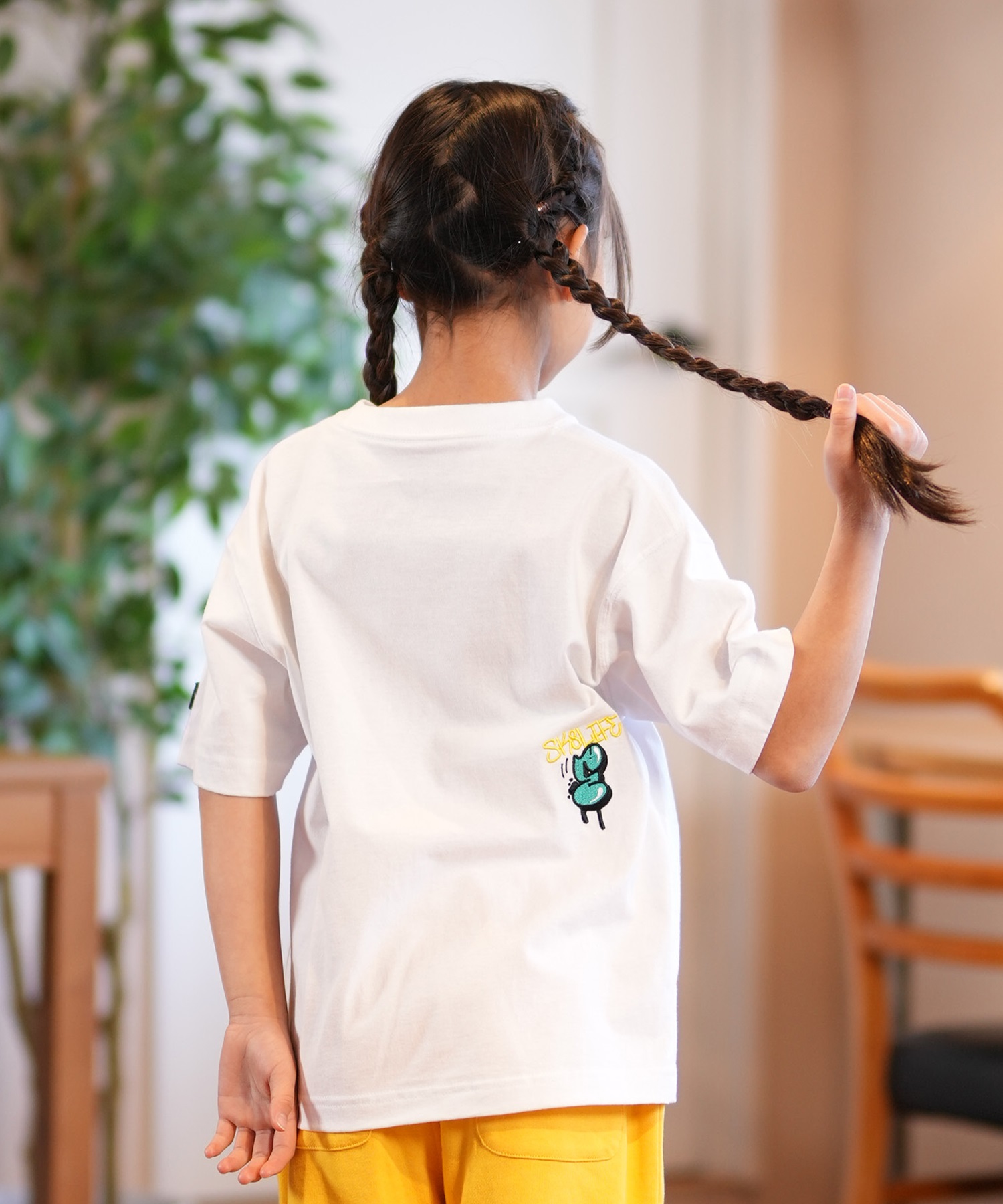 ELEMENT エレメント 半袖 Tシャツ キッズ プリント TAGGING SS YOUTH BF025-243(CHA-130cm)