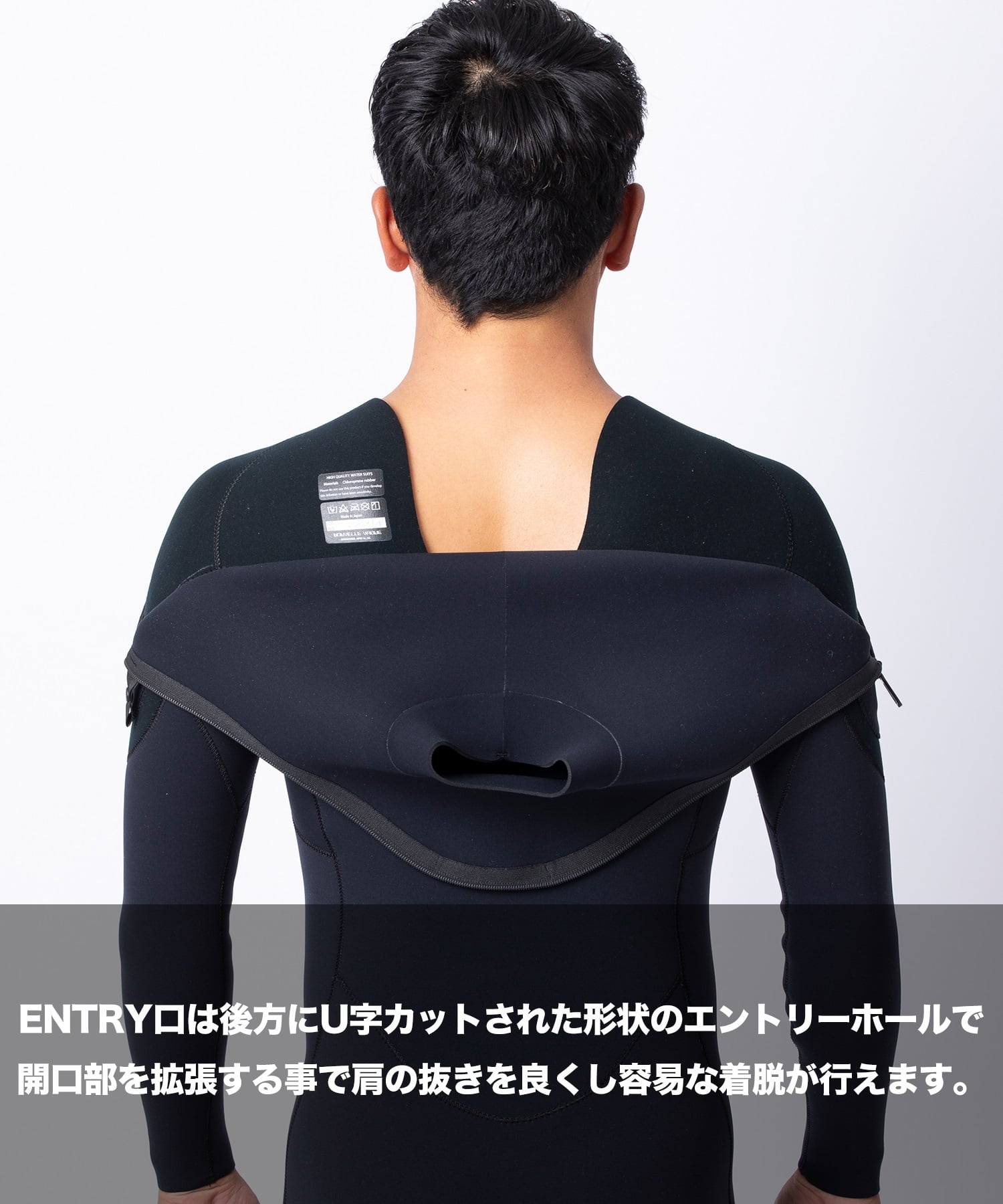 AIRTIGHT エアータイト ライトフュージョン LIGHT FUSION01 ウェットスーツ フルスーツ メンズ(BLK-M)