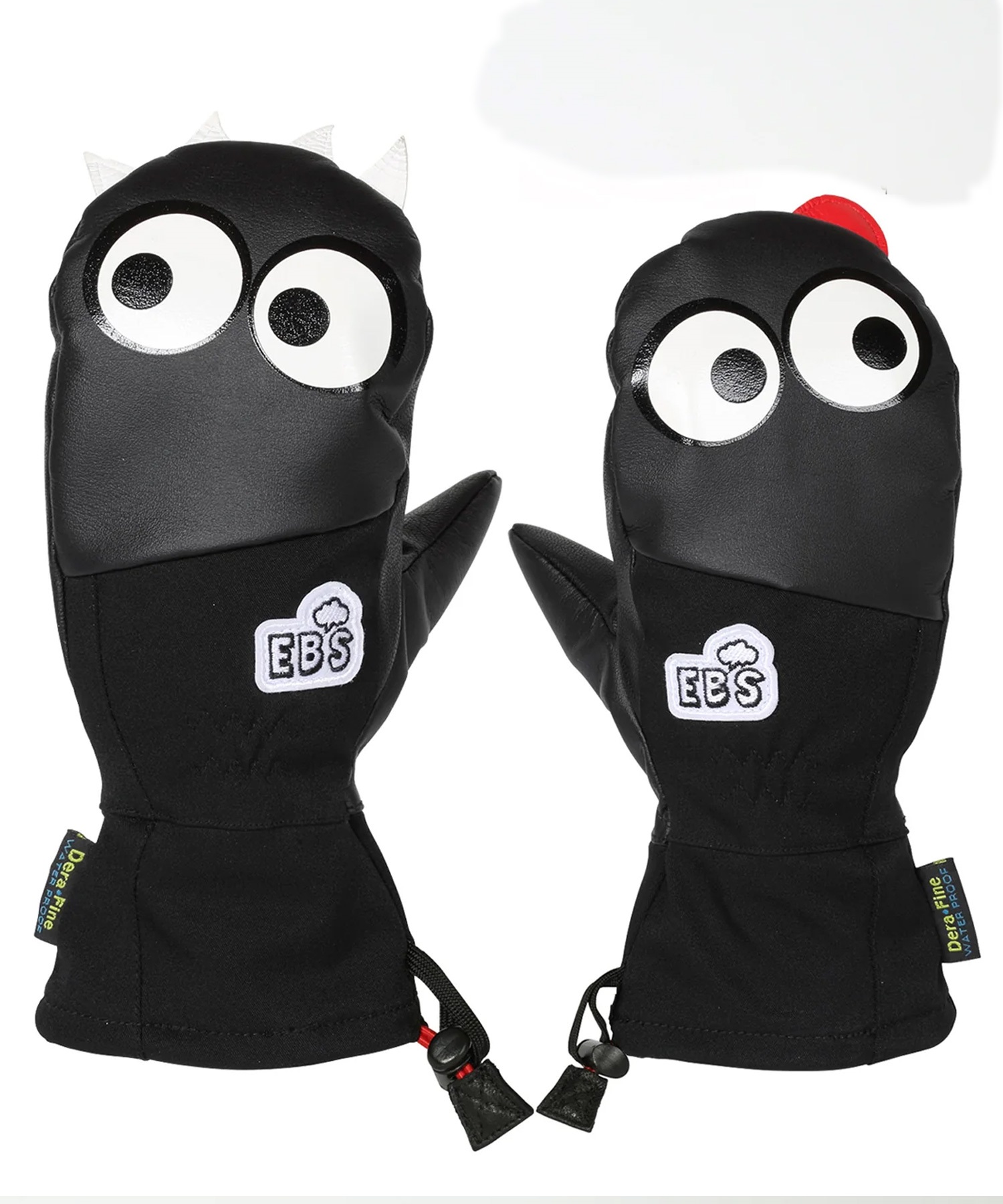 eb's エビス KEMONO JR スノーボード グローブ キッズ ジュニア ユース ムラサキスポーツ 25-26モデル MM G11 【2526】(BLACK-130)