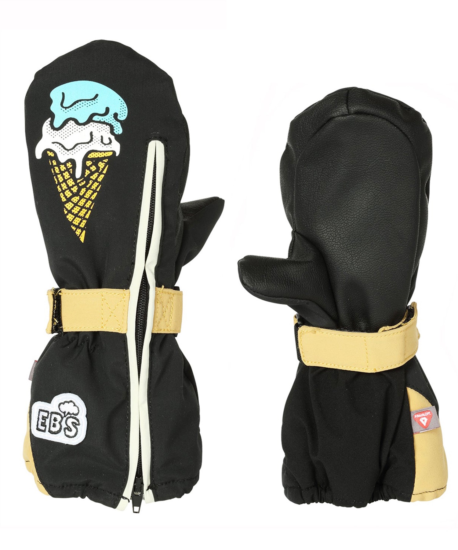 eb's エビス CHILD MITT スノーボード グローブ キッズ ムラサキスポーツ 25-26モデル MM G11 【2526】(ICECR-110)