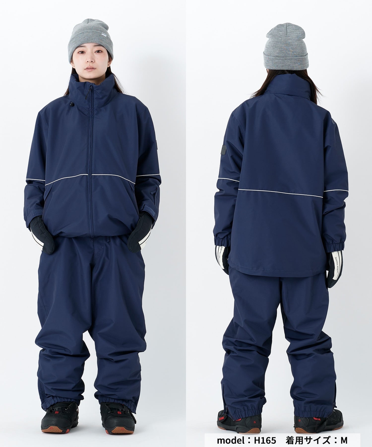 OP オーシャンパシフィック パイピングドジャケット 545301 スノーボード ジャケット レディース ムラサキスポーツ 25-26モデル MM D18 【2526】(WTP-S)