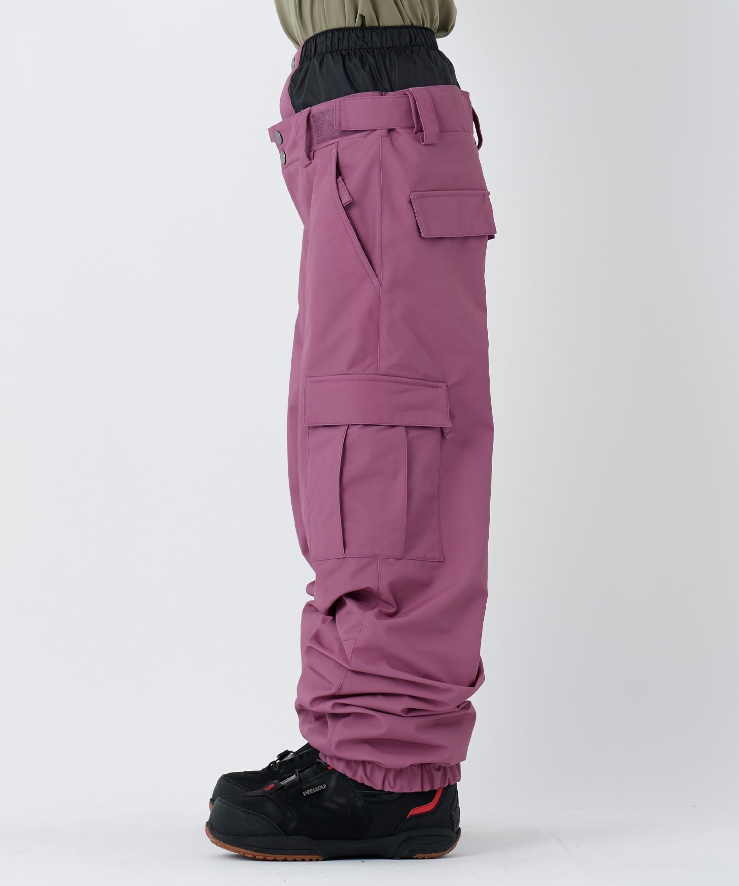 OP オーシャンパシフィック ワークスタイルカーゴパンツ 545705 スノーボード パンツ レディース ムラサキスポーツ 25-26モデル MM D18 【2526】(BK-S)