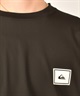 QUIKSILVER クイックシルバー ラッシュガード メンズ 長袖 Tシャツ ロンT バックプリント水陸両用 UVカット QLY251627M ムラサキスポーツ限定(WHT-M)