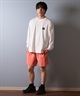 QUIKSILVER クイックシルバー ラッシュガード メンズ 長袖 Tシャツ ロンT バックプリント水陸両用 UVカット QLY251627M ムラサキスポーツ限定(WHT-M)