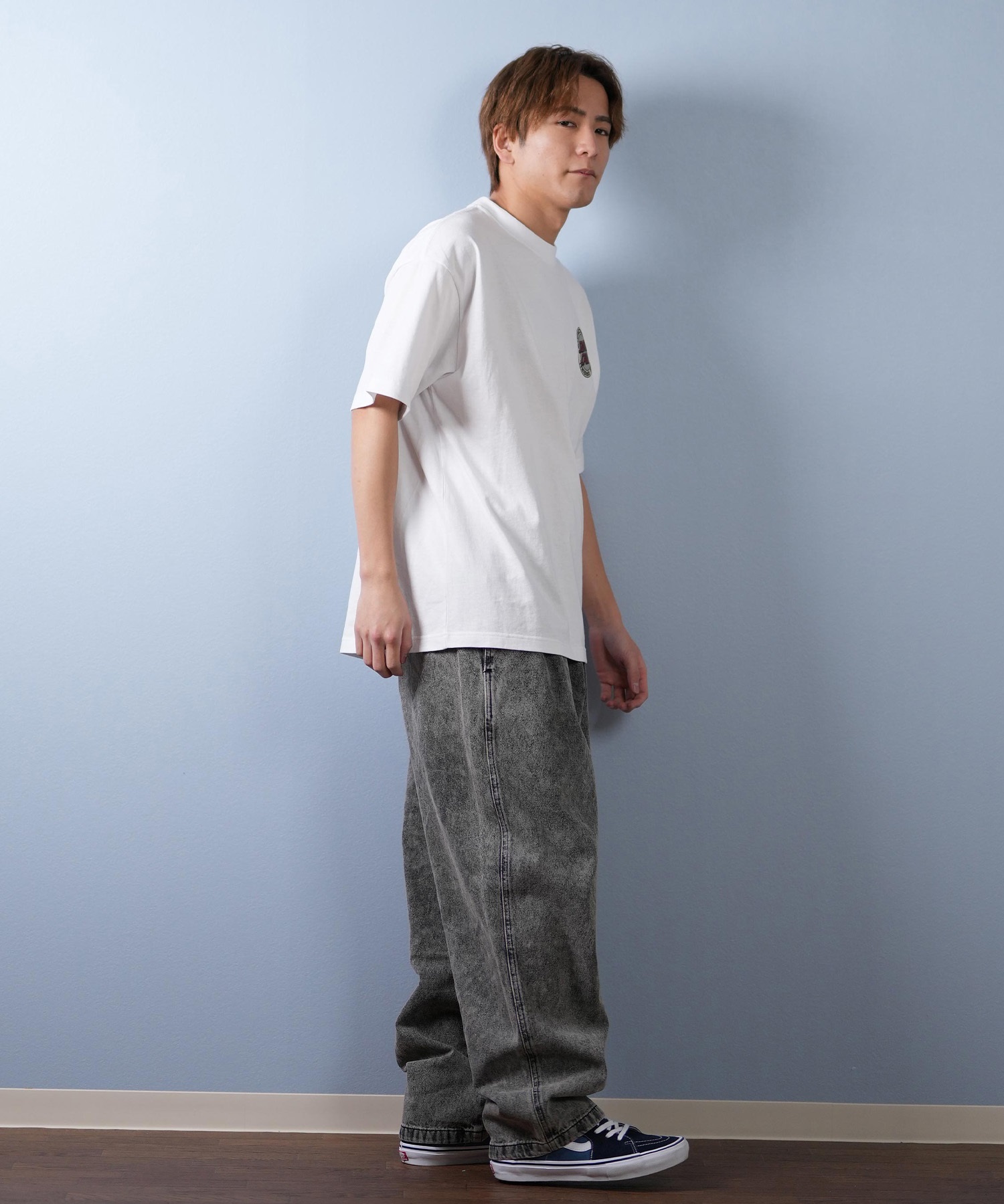 SANTACRUZ サンタクルーズ 半袖 Tシャツ メンズ バックプリント ロゴ スクリーミングハンド 502252402 ムラサキスポーツ限定(WHITE-M)