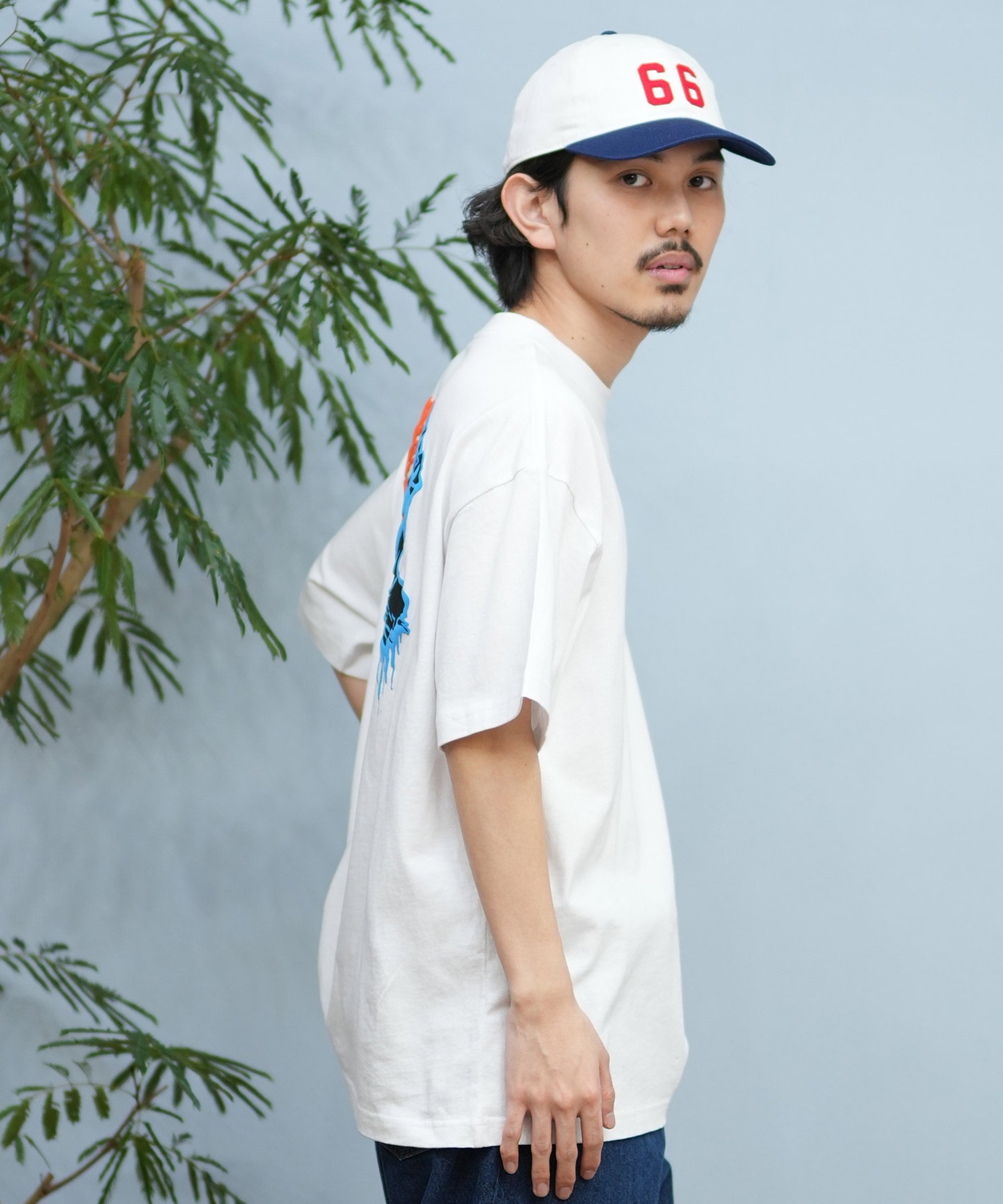 SANTACRUZ サンタクルーズ 半袖 Tシャツ メンズ バックプリント ロゴ スクリーミングハンド 502252403 ムラサキスポーツ限定(WHITE-M)