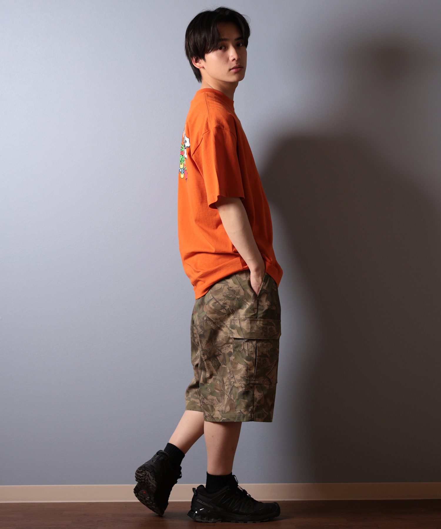 SANTACRUZ サンタクルーズ 半袖 Tシャツ メンズ バックプリント SLASHER 502252404 ムラサキスポーツ限定(WHITE-M)