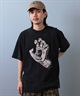 SANTACRUZ サンタクルーズ 半袖 Tシャツ メンズ フロントプリント バックプリント 502253411 ムラサキスポーツ限定(BLHND-M)