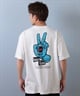 SANTA CRUZ サンタクルーズ 半袖 Tシャツ メンズ バックプリント PEACE FOR NOTO SS TEE 502253413 ムラサキスポーツ限定(WHITE-S)