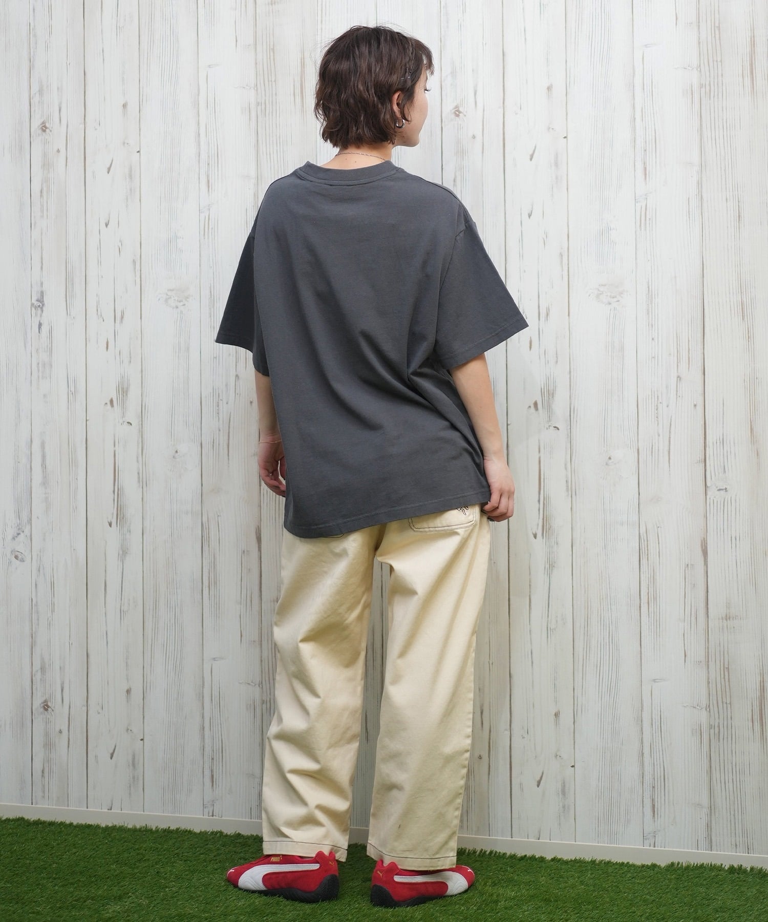 SANTACRUZ サンタクルーズ ロングパンツ レディース デニム イージーパンツ 502251531 ムラサキスポーツ限定(BKDSW-M)