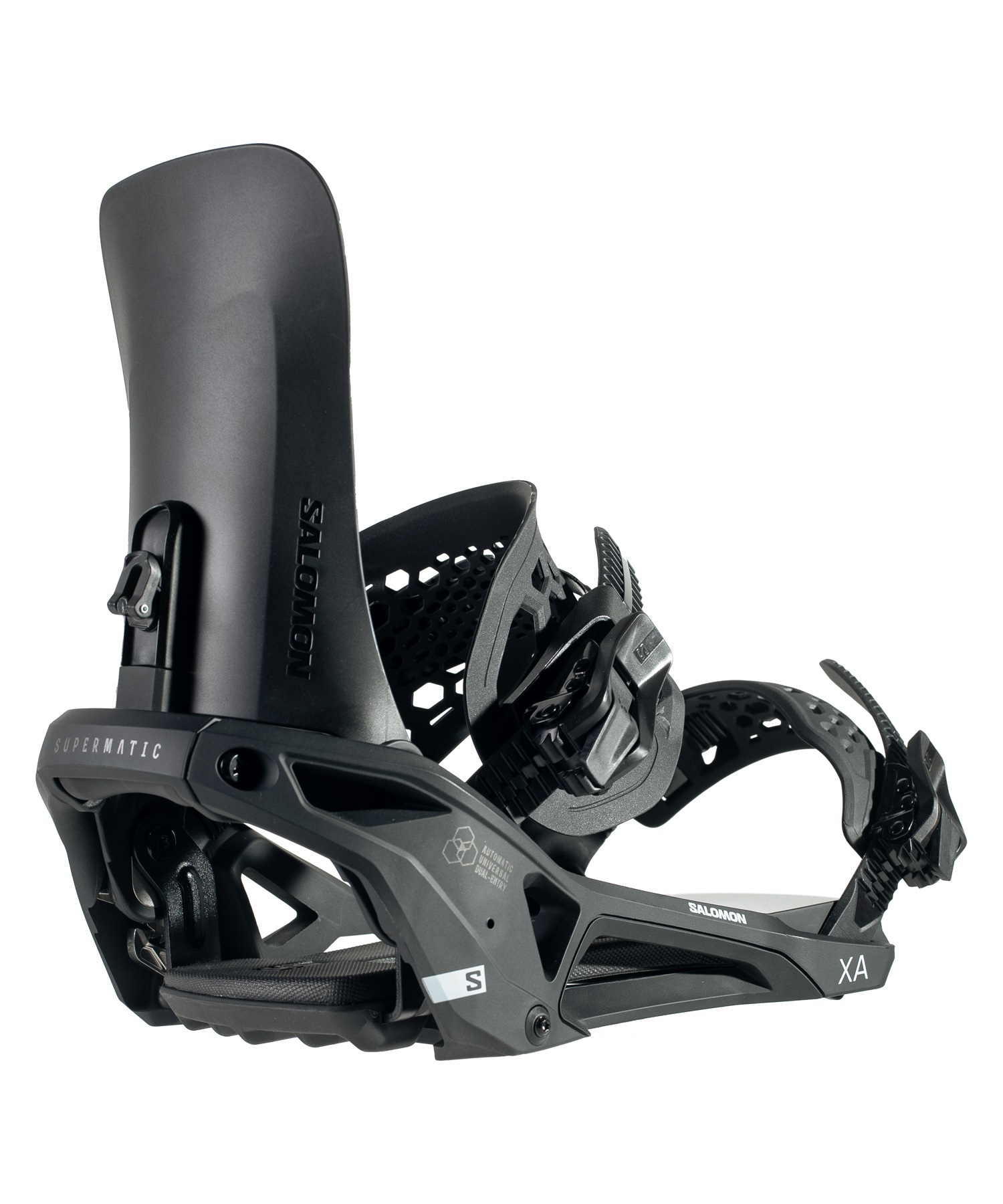 SALOMON サロモン XA SUPERMATIC スーパーマチック スノーボード バインディング ビンディング ユニセックス ムラサキスポーツ 25-26モデル MM C7 【2526】(BLACK-S)