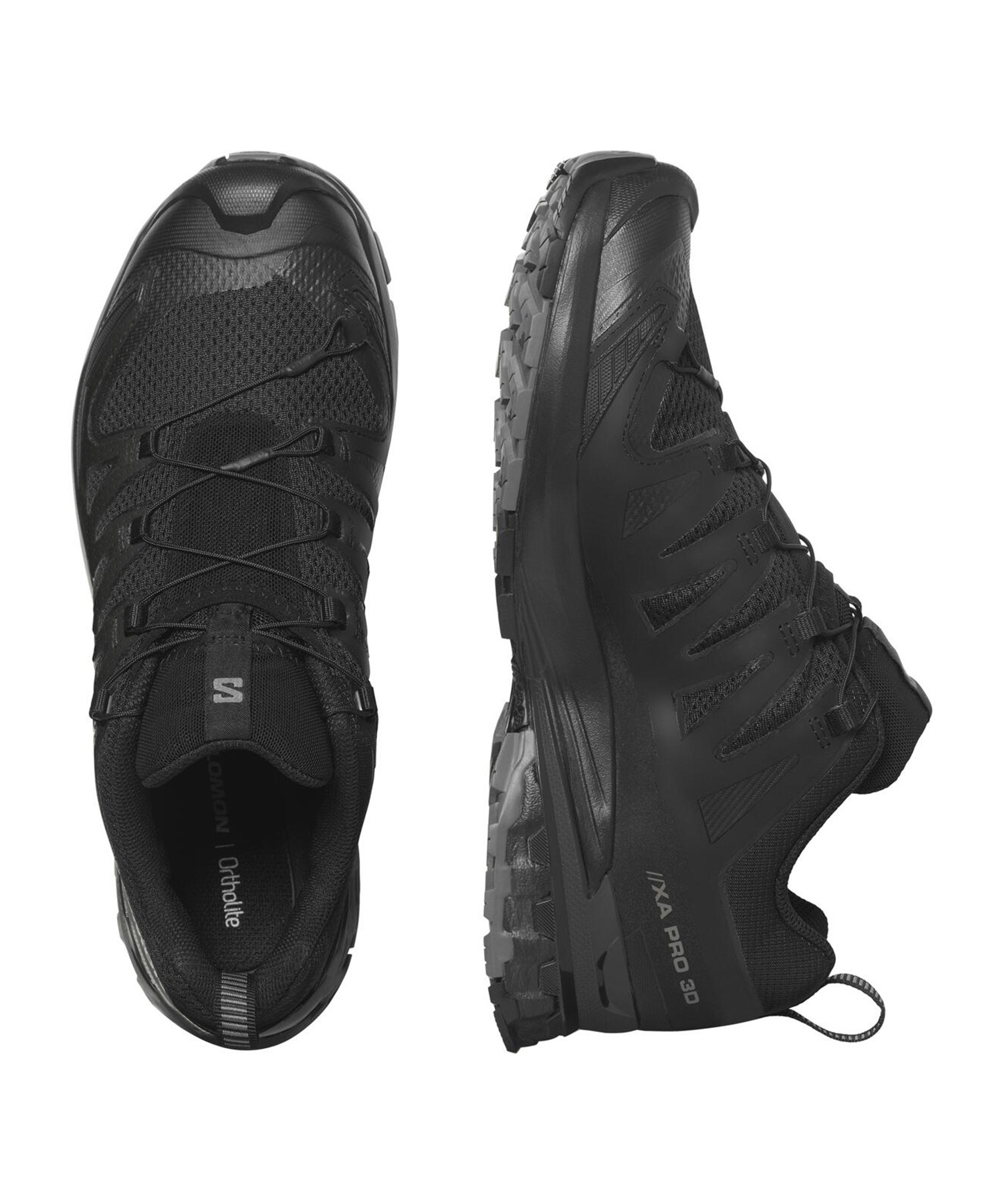 SALOMON サロモン スニーカー メンズ 幅広 ワイド XA PRO 3D V9 WIDE L47273100(BK-26.0cm)