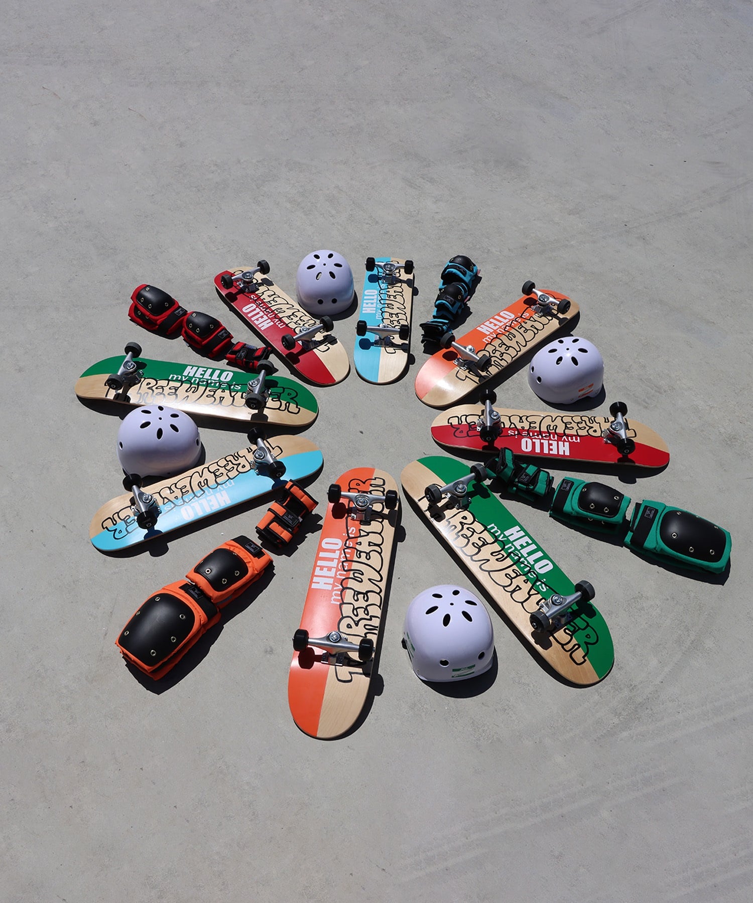 THREE WEATHER スリーウェザー スケートボード コンプリート 7.0,7.4inch I COMP PLUS ムラサキスポーツ(NA/BL-7inch)