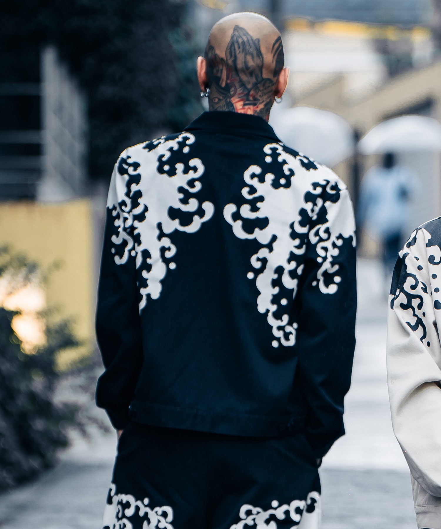 Dickies ディッキーズ ジャケット メンズ INSCRIBE TATTOO コラボモデル MS X INS WAVE PRINT JK 81560300(0003-M)