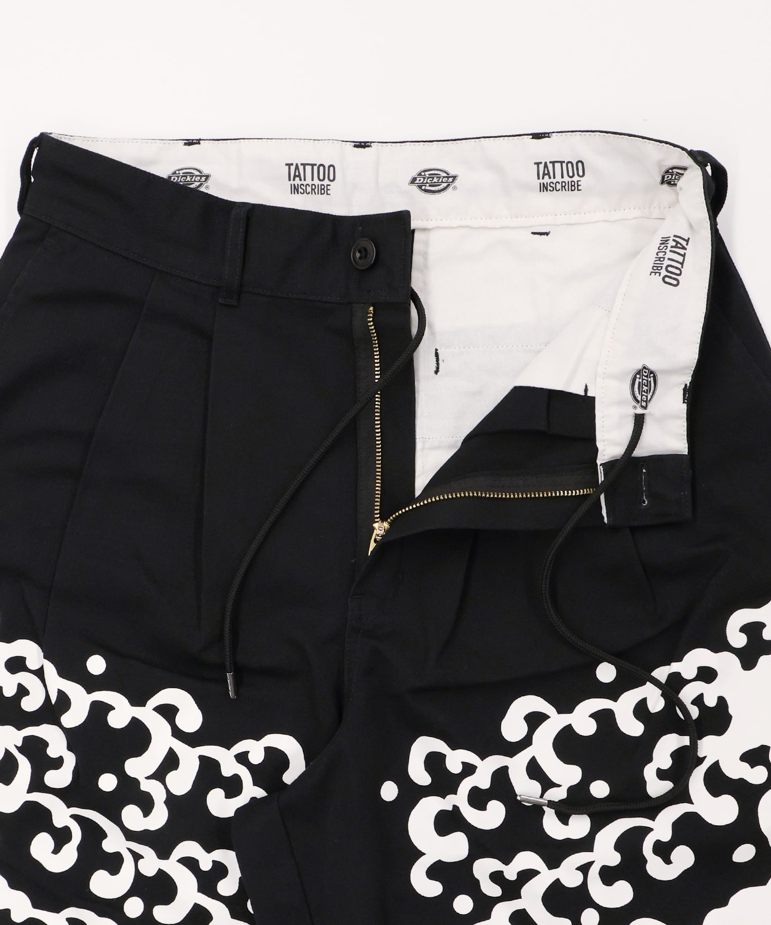 Dickies ディッキーズ ロングパンツ メンズ INSCRIBE TATTOO コラボモデル MS X INS WAVE PRINT PT 81560500(0003-M)