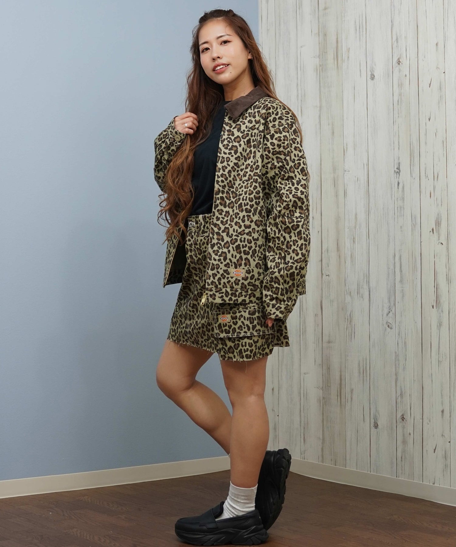 Dickies ディッキーズ スカート レディース カーゴ ミニスカート ステッチ ミニスカ 81461500(0036-S)