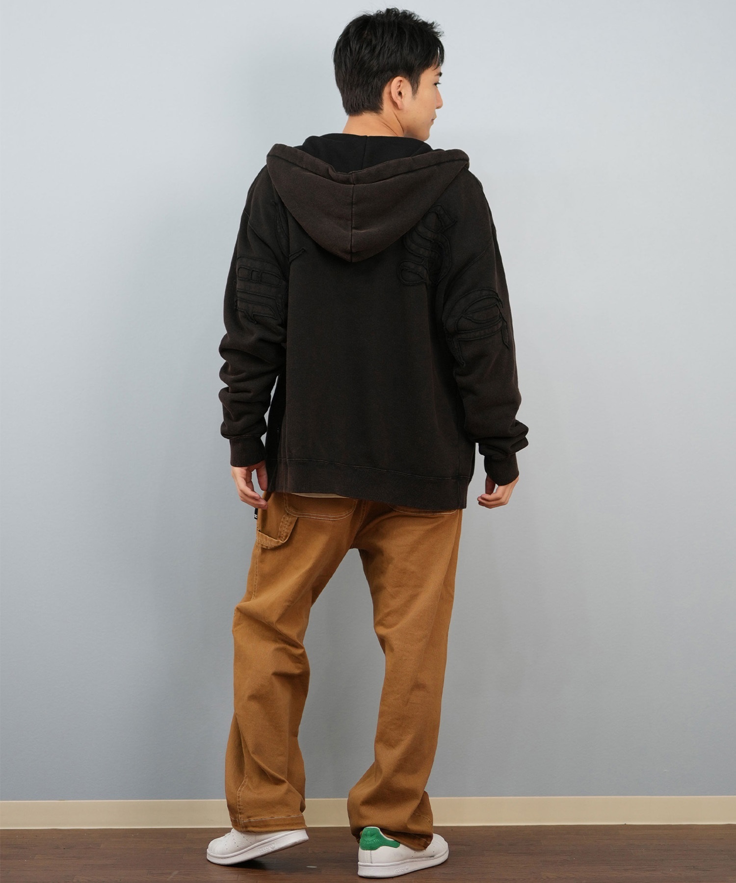 DC ディーシー ジップアップ パーカー メンズ 25 HIDDEN ZH パーカー DZP254037(BKB-M)