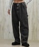 DC ディーシー ロングパンツ レディース デニム パンツ Gパン ワイドペインターパンツ LPT254303(BDB-M)