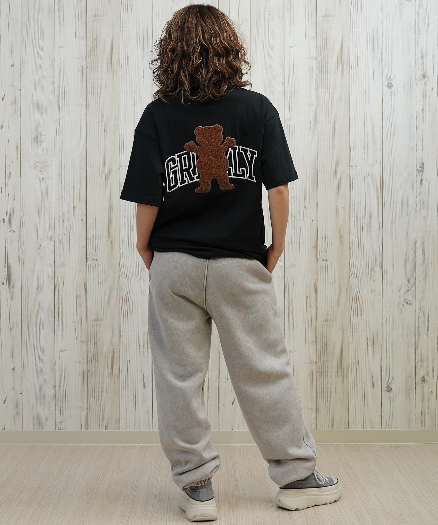 DC ディーシー ロングパンツ レディース スウェット パンツ 裏起毛 ワイド スウェットパンツ LPT254304(BES-M)