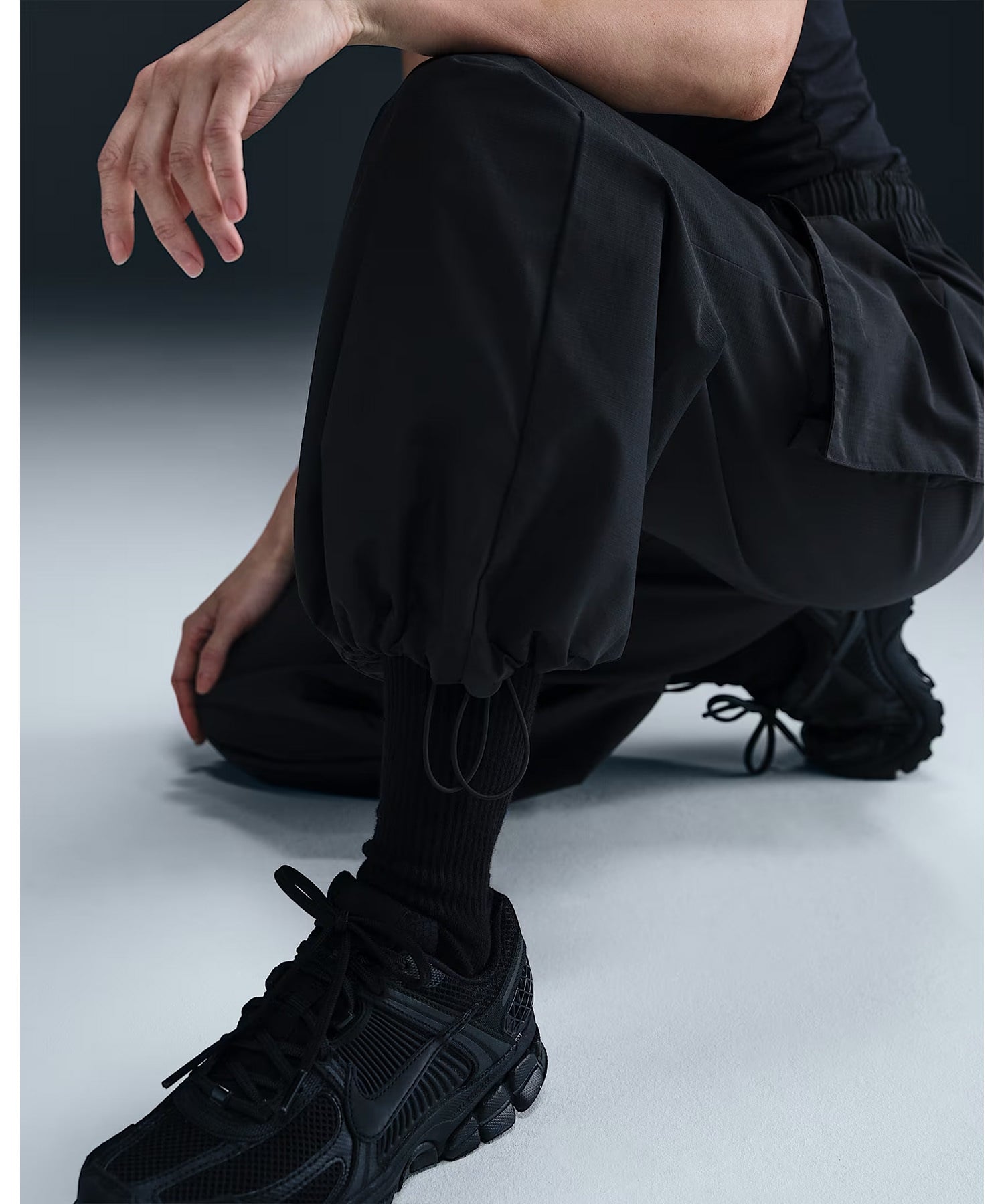 NIKE ナイキ ロングパンツ レディース カーゴ パンツ シンプル ロゴ HM6977-010(010-S)