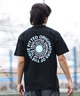 NEW ERA ニューエラ 半袖 Tシャツ メンズ ロゴ バックプリント Circle OOTTF 14410112(BK/BL-M)