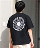 NEW ERA ニューエラ 半袖 Tシャツ メンズ ロゴ バックプリント Circle OOTTF 14410113(BK-M)