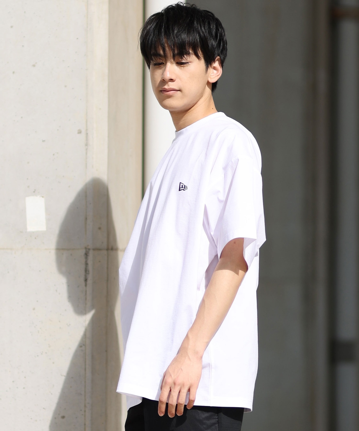 NEW ERA ニューエラ ラッシュガード メンズ 半袖 Tシャツ バックプリント 水陸両用 ユーティリティ UVカット 14391953(WT-M)