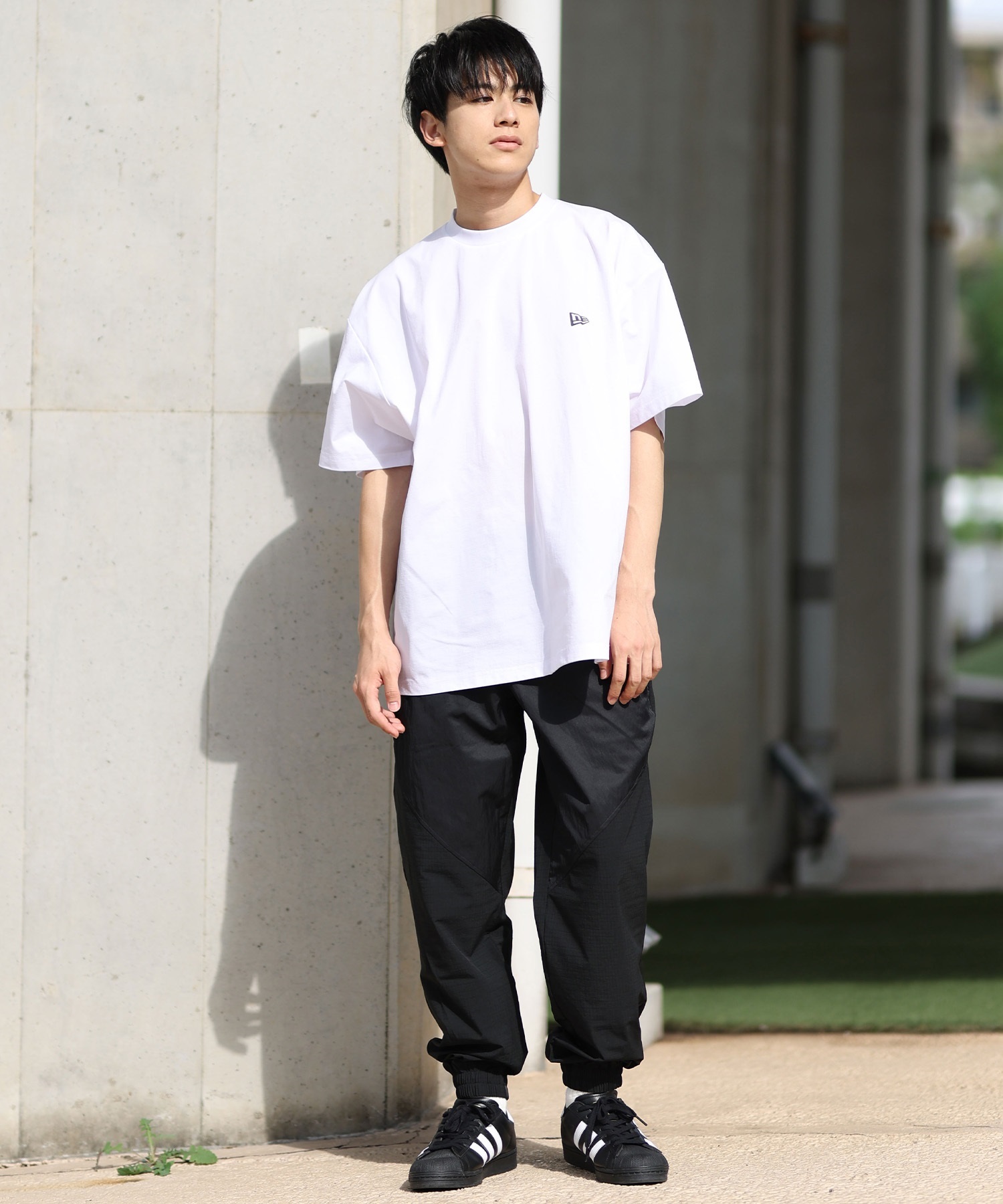 NEW ERA ニューエラ ラッシュガード メンズ 半袖 Tシャツ バックプリント 水陸両用 ユーティリティ UVカット 14391953(WT-M)