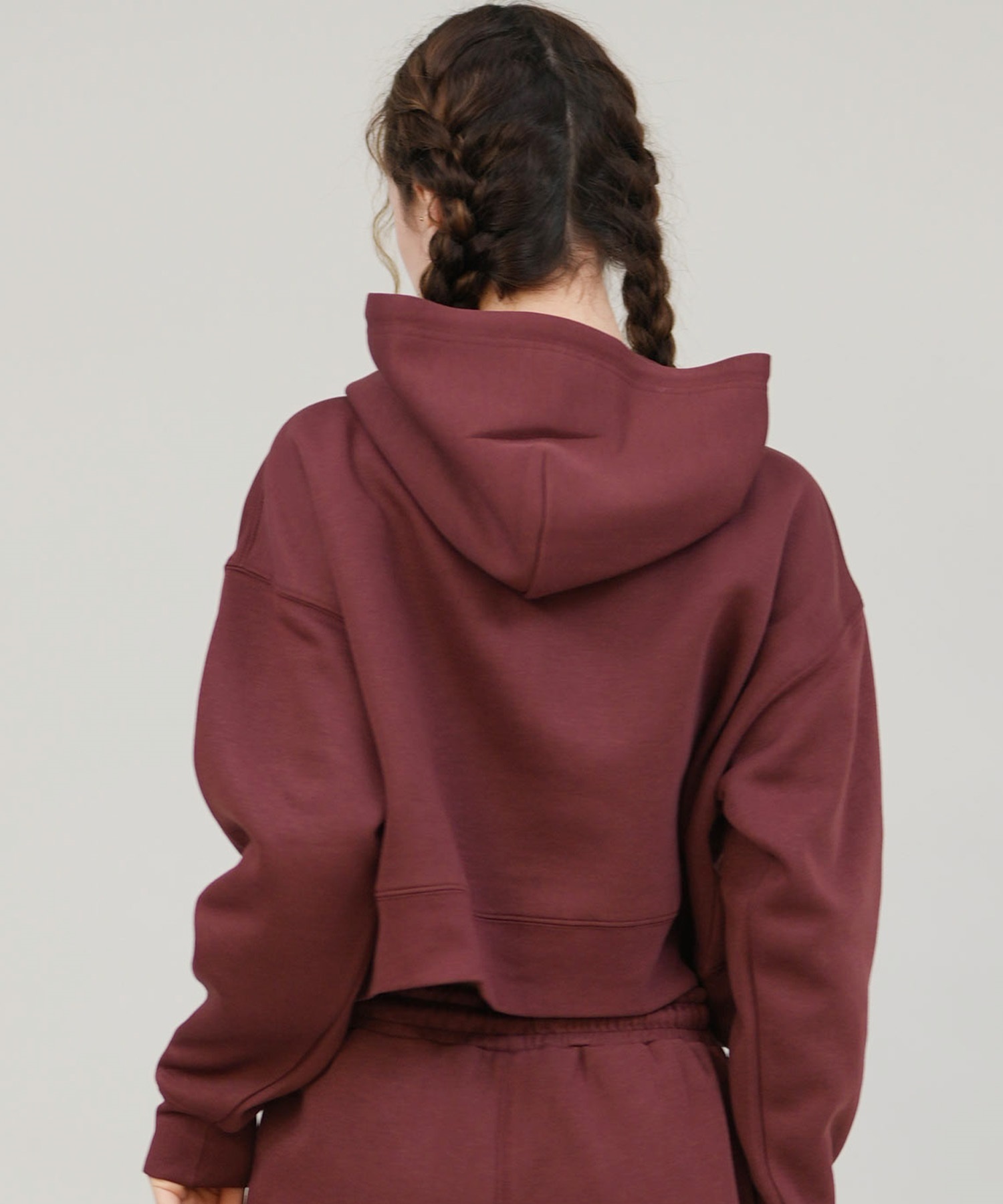 NEW ERA ニューエラ プルオーバー パーカー レディース NEW ERA×CALNAMUR SWEAT SHORT HOODIE 14875704(BRN-S)