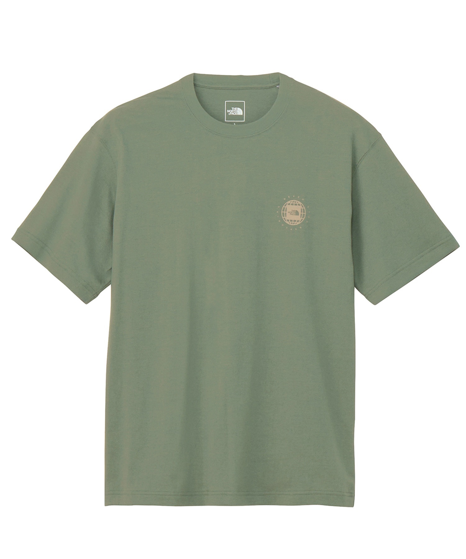 THE NORTH FACE ザ・ノース・フェイス 半袖 Tシャツ メンズ ショートスリーブジオスクエアロゴティー NT32541(WX-S)