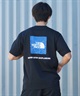 THE NORTH FACE ザ・ノース・フェイス 半袖 Tシャツ メンズ ショートスリーブバックスクエアートラバースロゴティー NT32543(W-S)