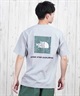 THE NORTH FACE ザ・ノース・フェイス 半袖 Tシャツ メンズ ショートスリーブバックスクエアートラバースロゴティー NT32543(W-S)
