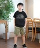 THE NORTH FACE ザ・ノース・フェイス Tシャツ キッズ 半袖 UVカット ショートスリーブカモロゴティー NTJ32359(WW-130cm)