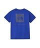 THE NORTH FACE ザ・ノース・フェイス Tシャツ キッズ 半袖 ショートスリーブバックスクエアロゴティー NTJ32538(W-130cm)