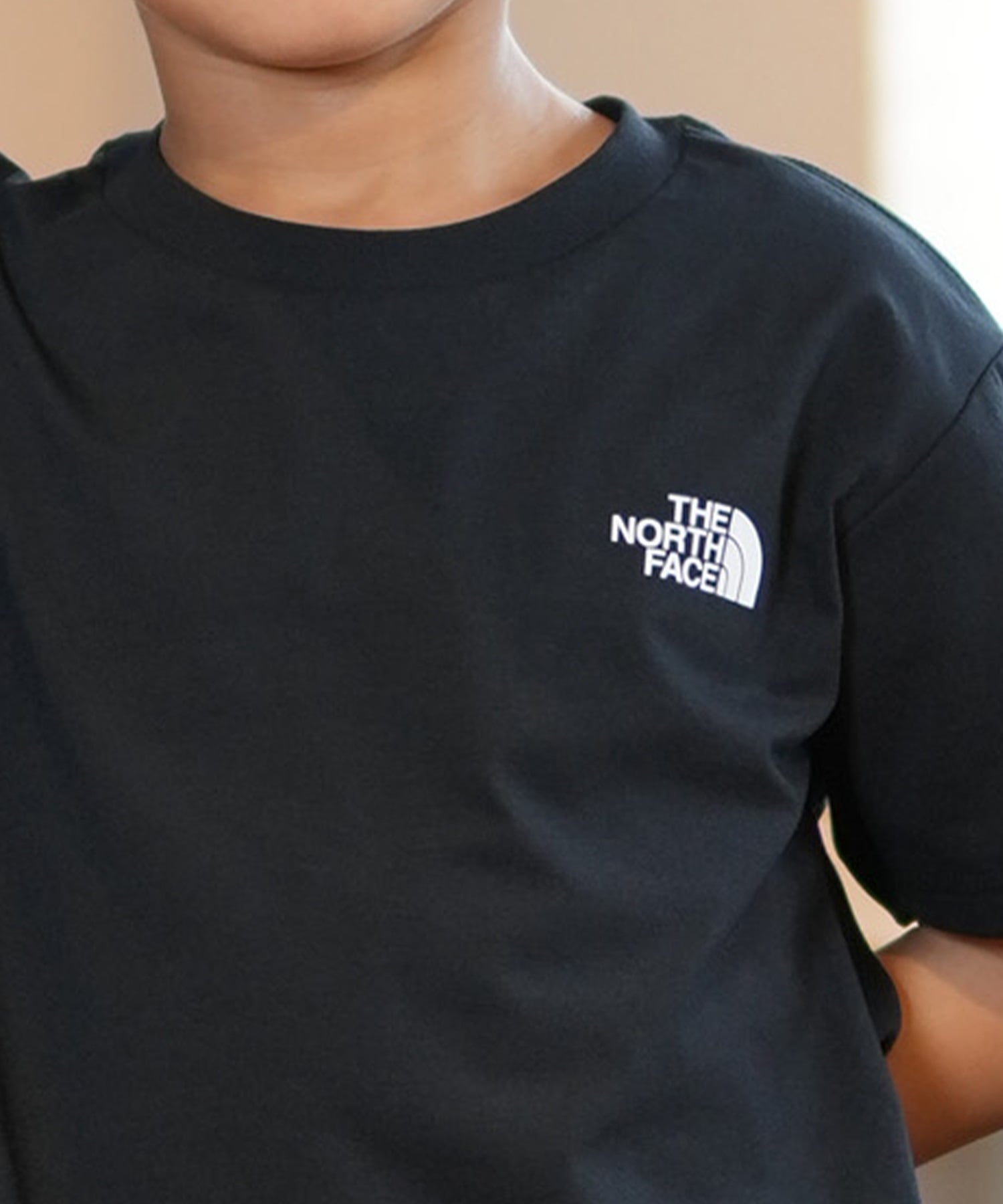 THE NORTH FACE ザ・ノース・フェイス Tシャツ キッズ 半袖 吸汗速乾 UVカット ショートスリーブイーエスサーキュレーションティー NTJ32577(W-130cm)